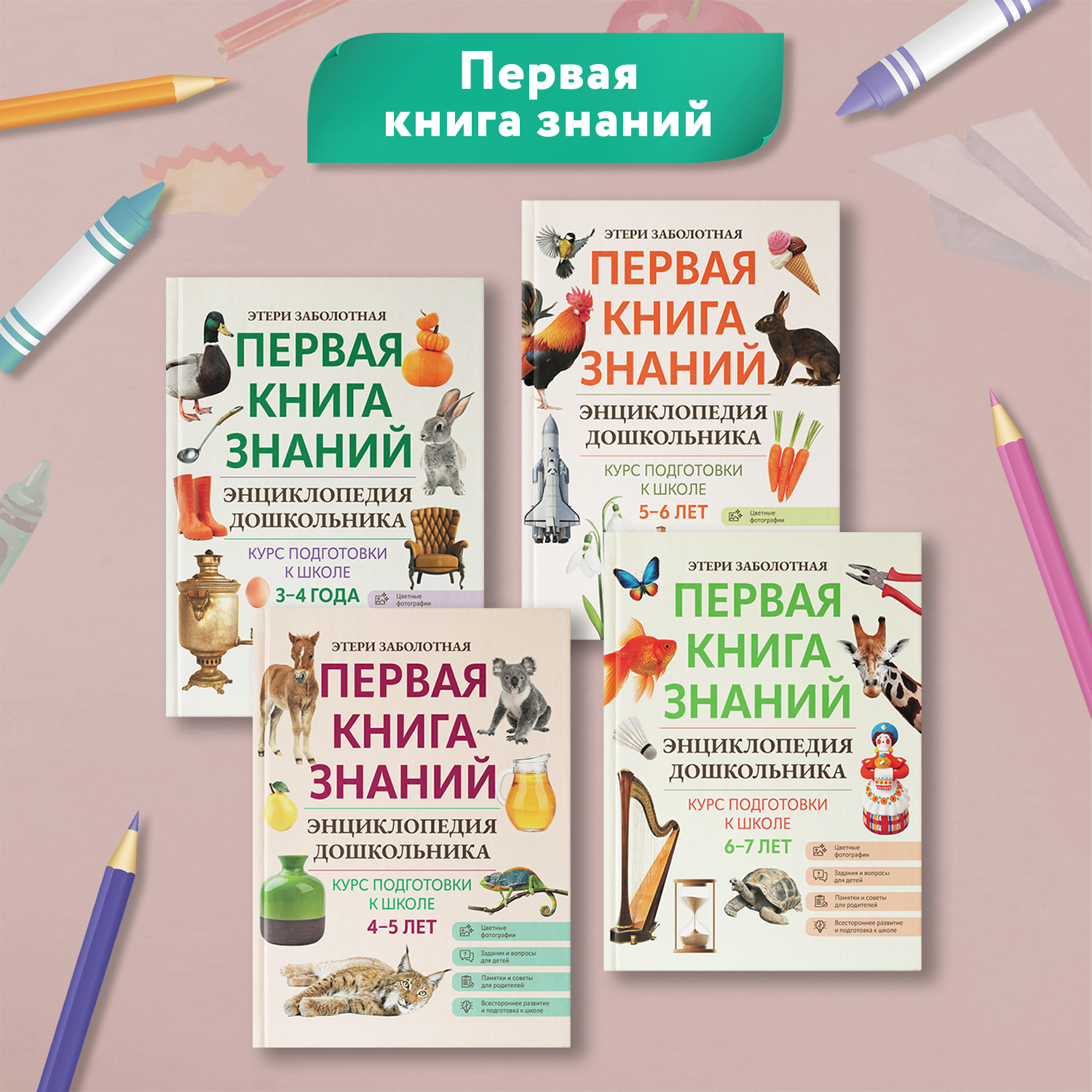 Книга Феникс Первая книга знаний Энциклопедия дошкольника 6-7 лет - фото 8