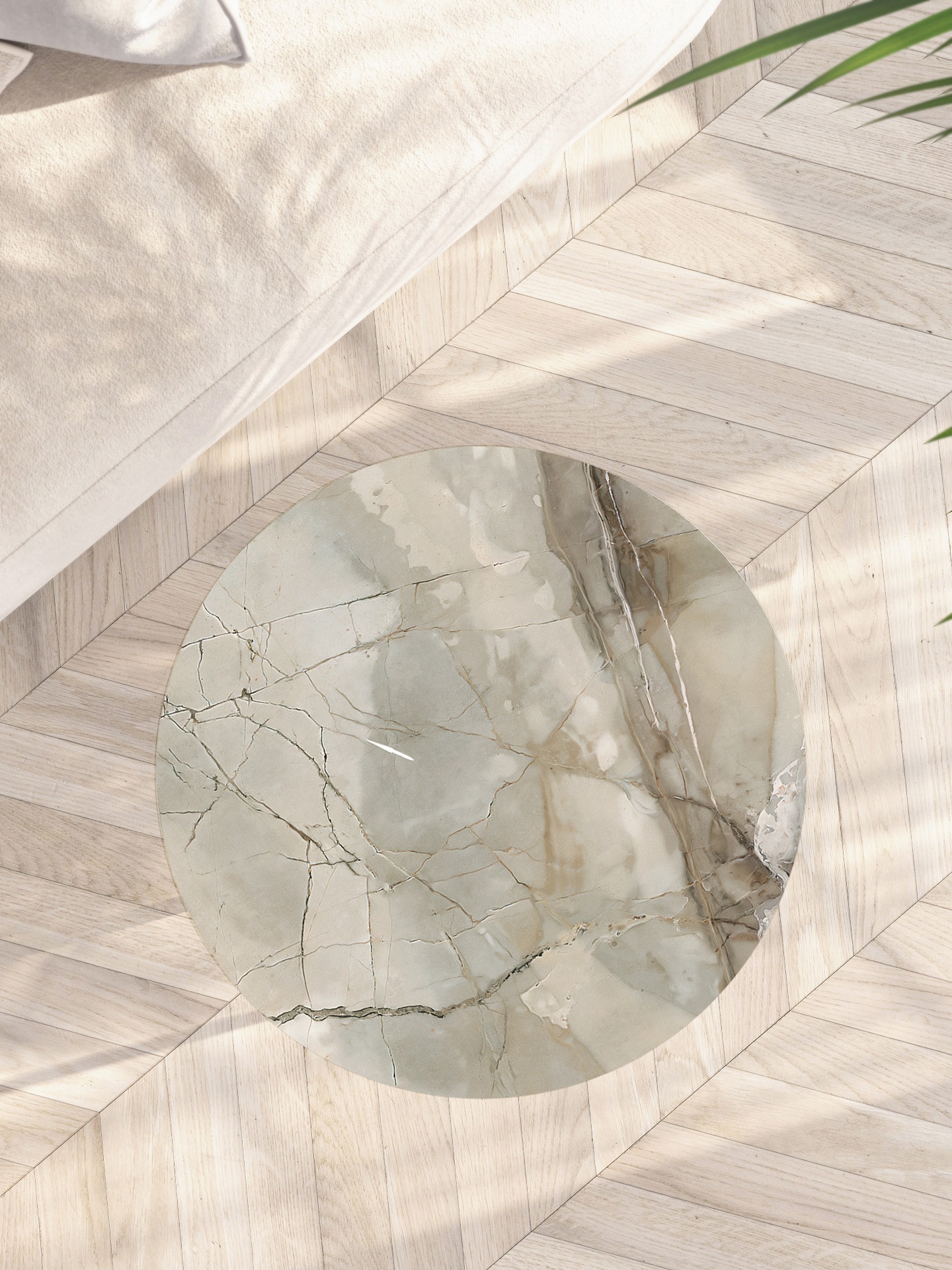 Стол журнальный КАЛИФОРНИЯ МЕБЕЛЬ Остин УФ браун кварцит - фото 2