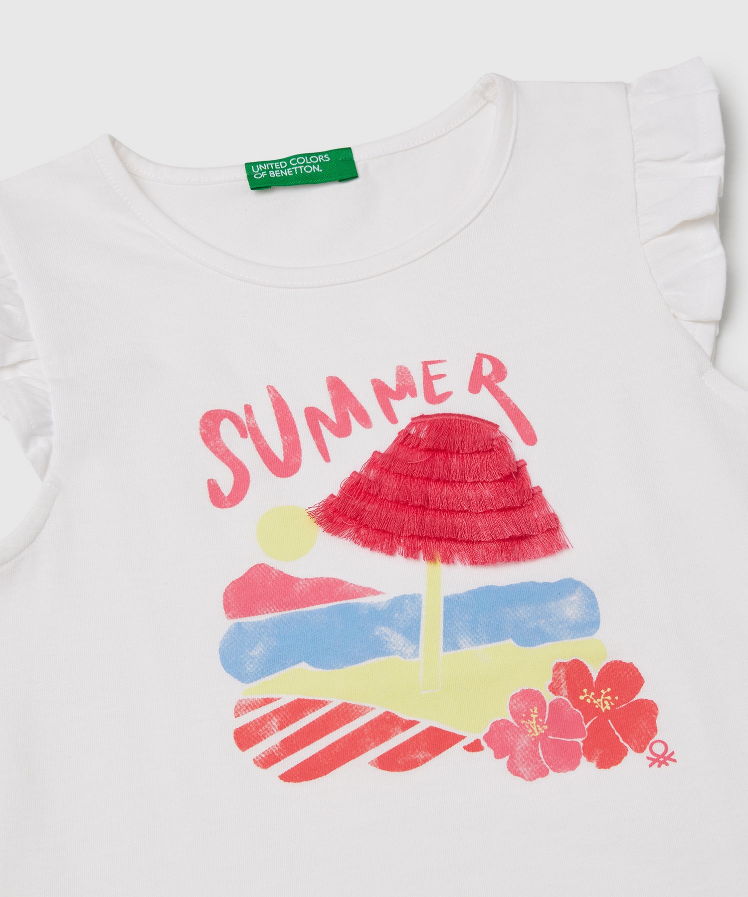 Футболка United Colors of Benetton 25P_3I1XG10JK_101 - фото 3