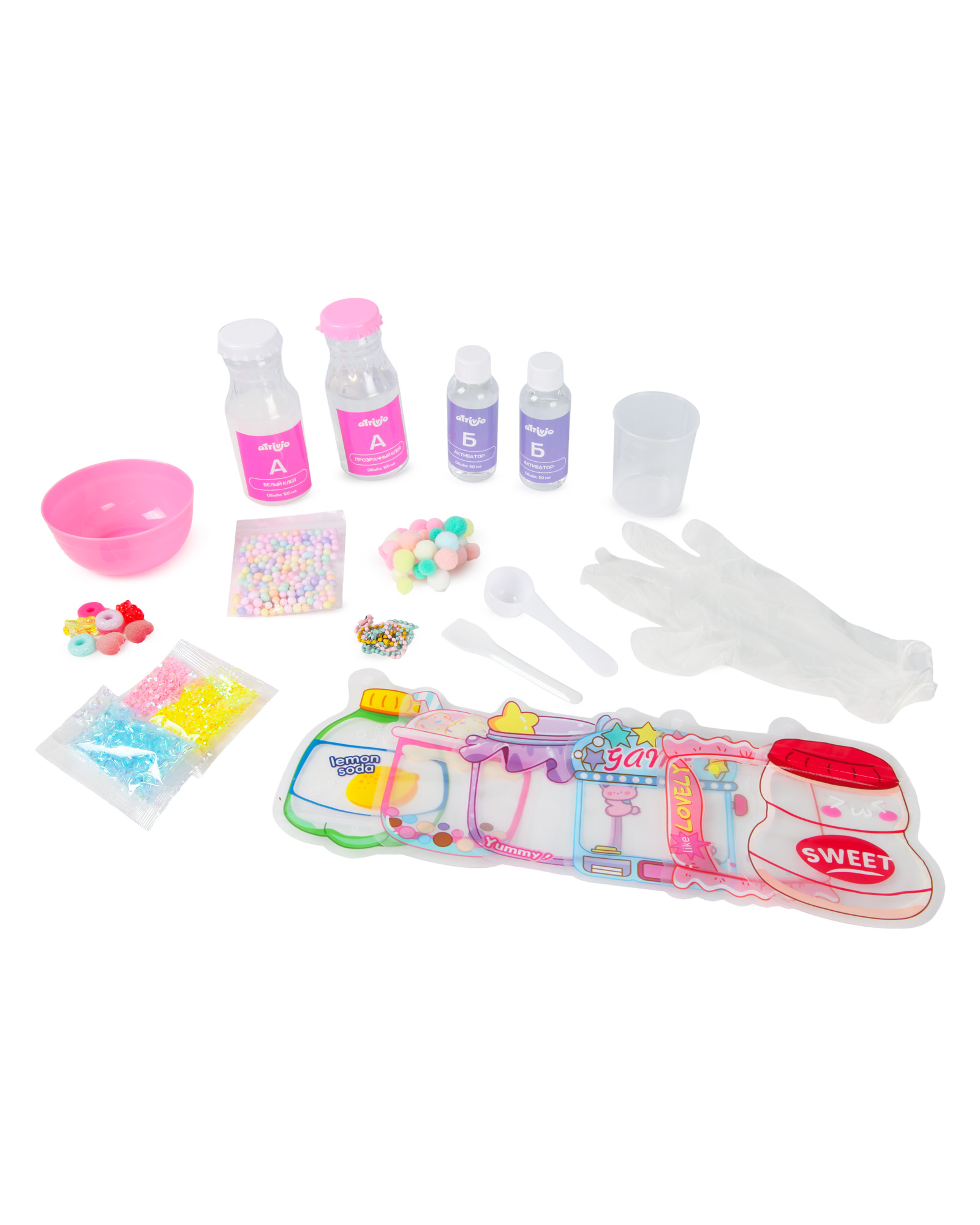 Набор Attivio Джелли слаймы брелоки - фото 2