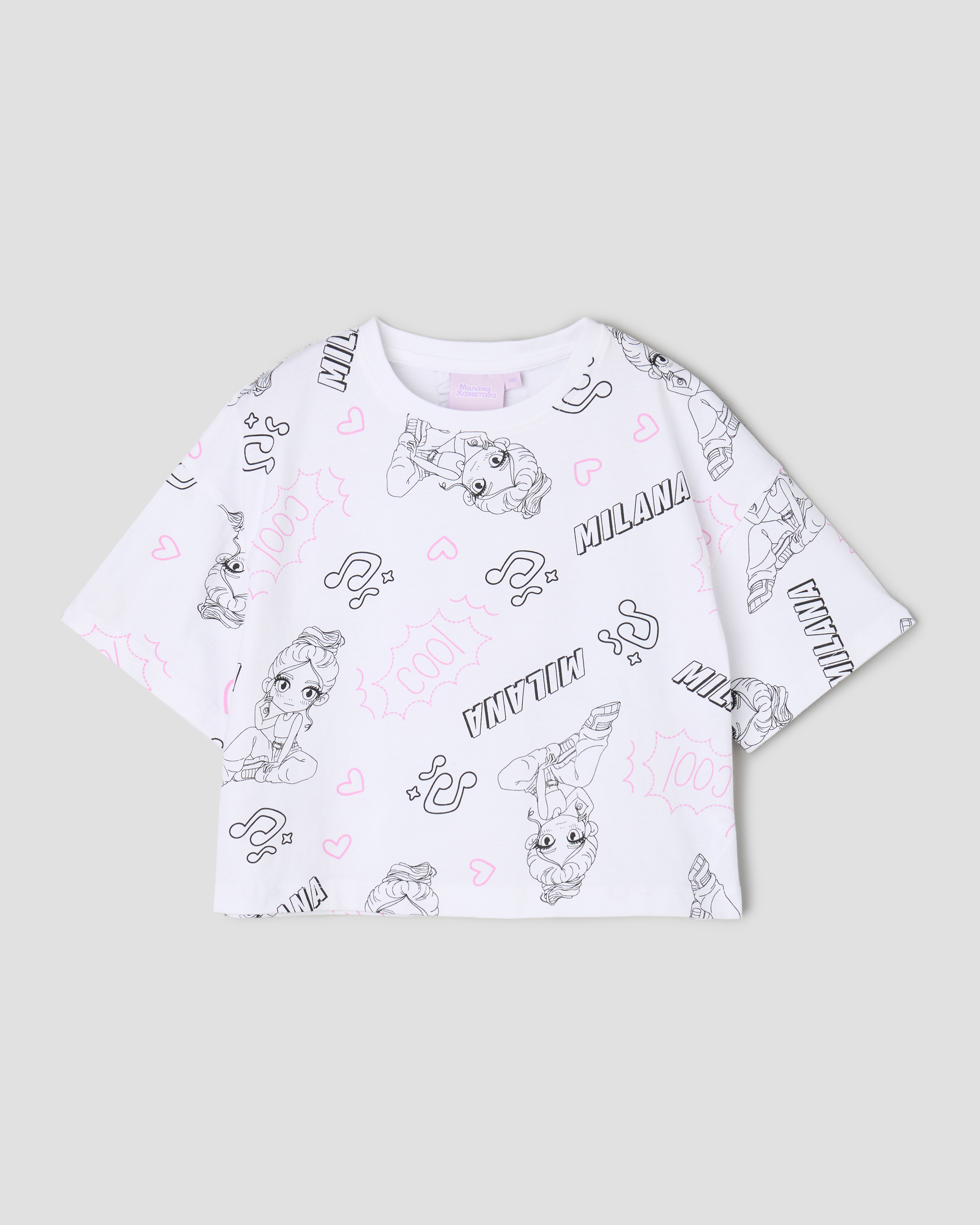 Футболка МИЛАНА ХАМЕТОВА S26LC3-5601JYtg-00 - фото 1