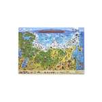 Пазл Globen карта России деревянный