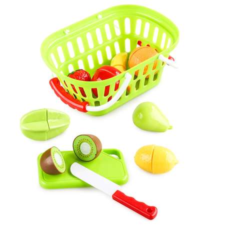 Игровой набор Jiacheng продукты, тележки и корзинки
