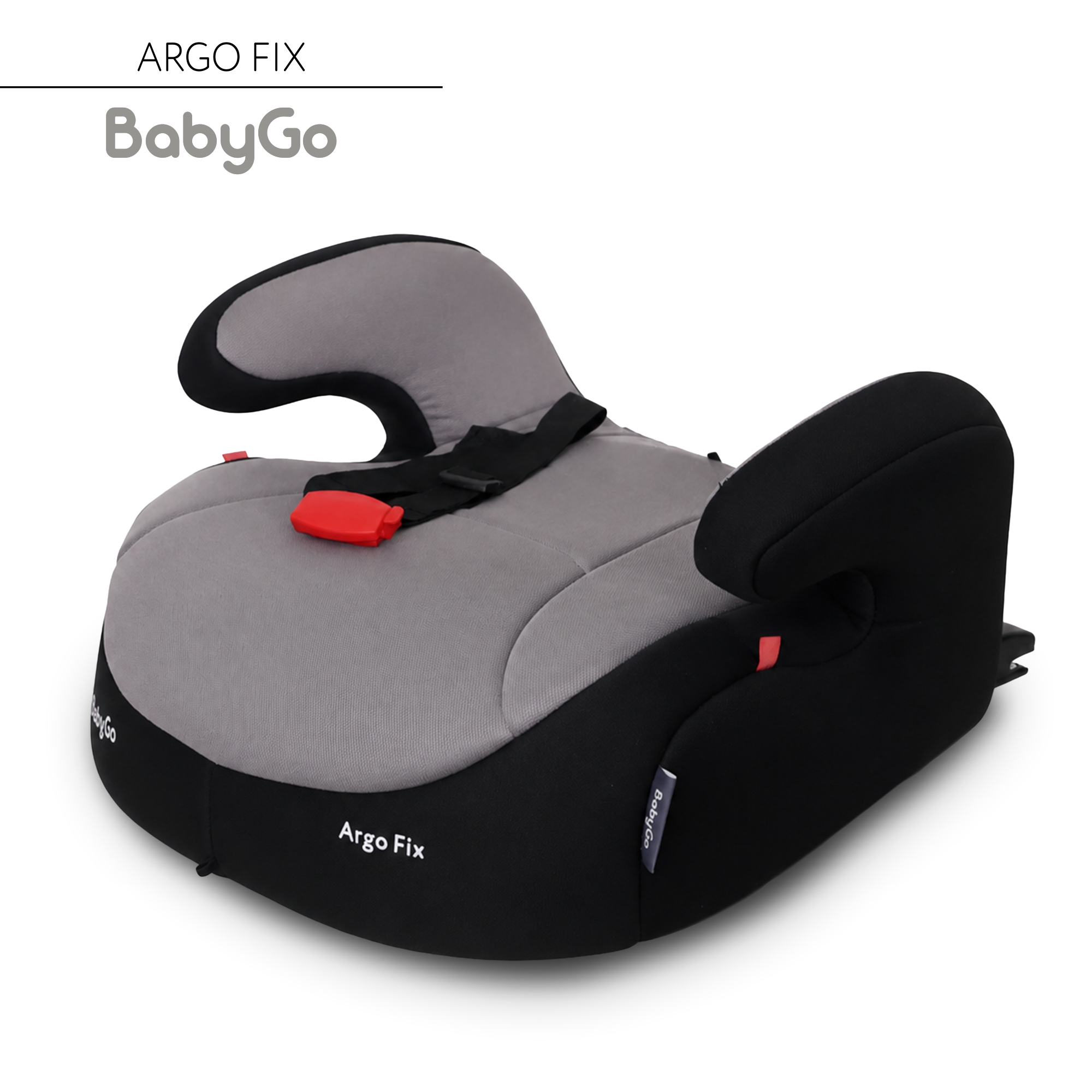 Автокресло BabyGo FIX Isofix 3 (22-36 кг) серый - фото 1