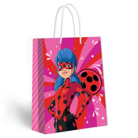 Пакет подарочный ND PLAY Леди Баг и Супер Кот 35*45см