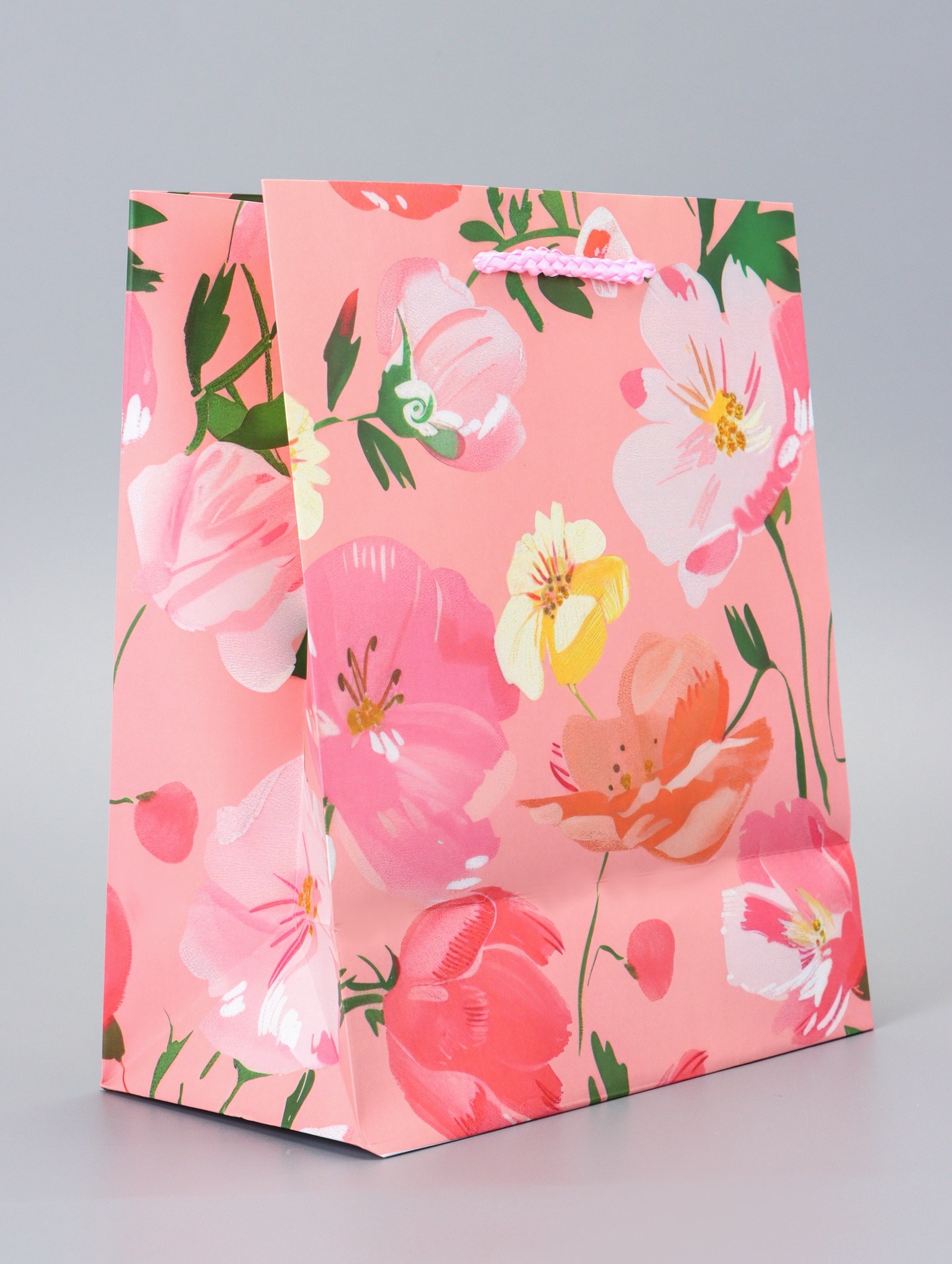 Пакет подарочный Арт и Дизайн Цветочное счастье 18 х 223 х 10 см - фото 3