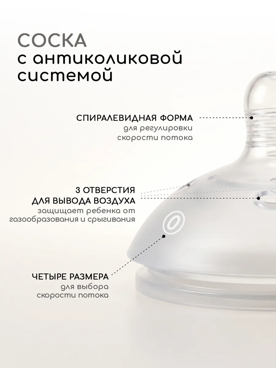 Бутылочка Miyoumi Anti-Colic 150 мл 2 шт. - фото 5