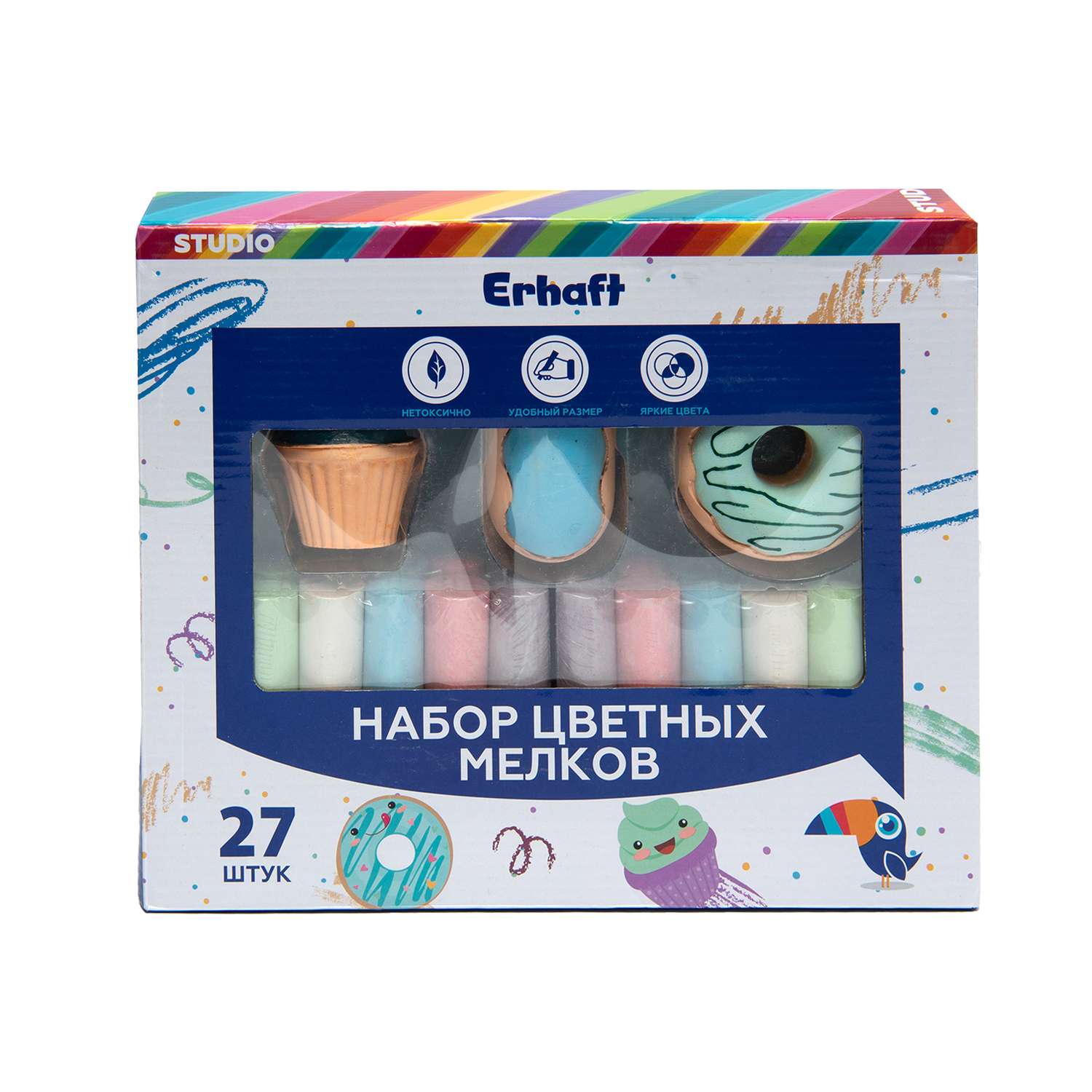Мел сухой Erhaft 27 шт. - фото 6