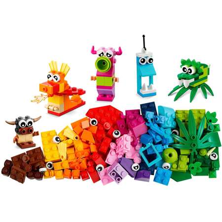 Конструктор LEGO Classic Творческие монстры блочный