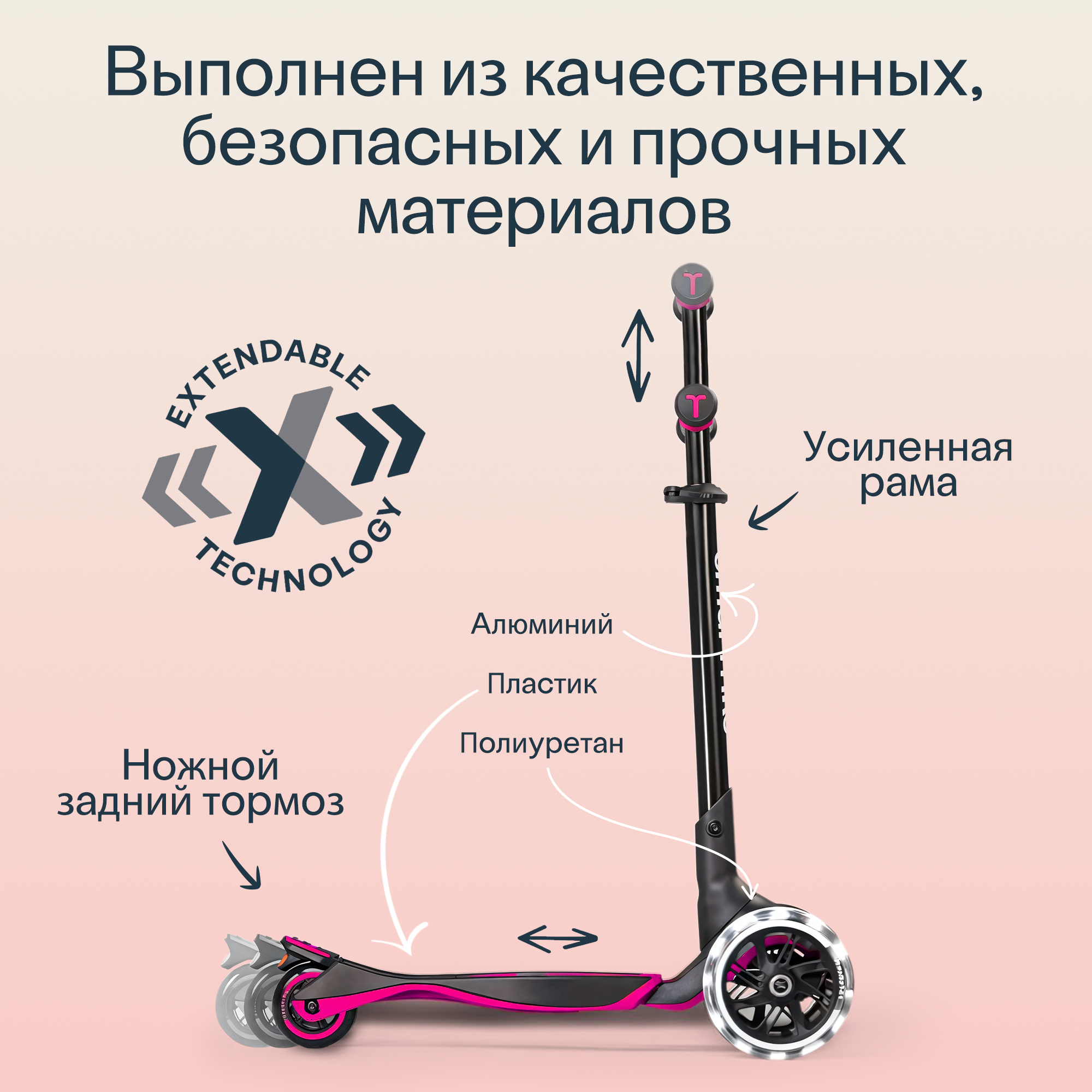 Самокат SmarTrike трехколесный - фото 6