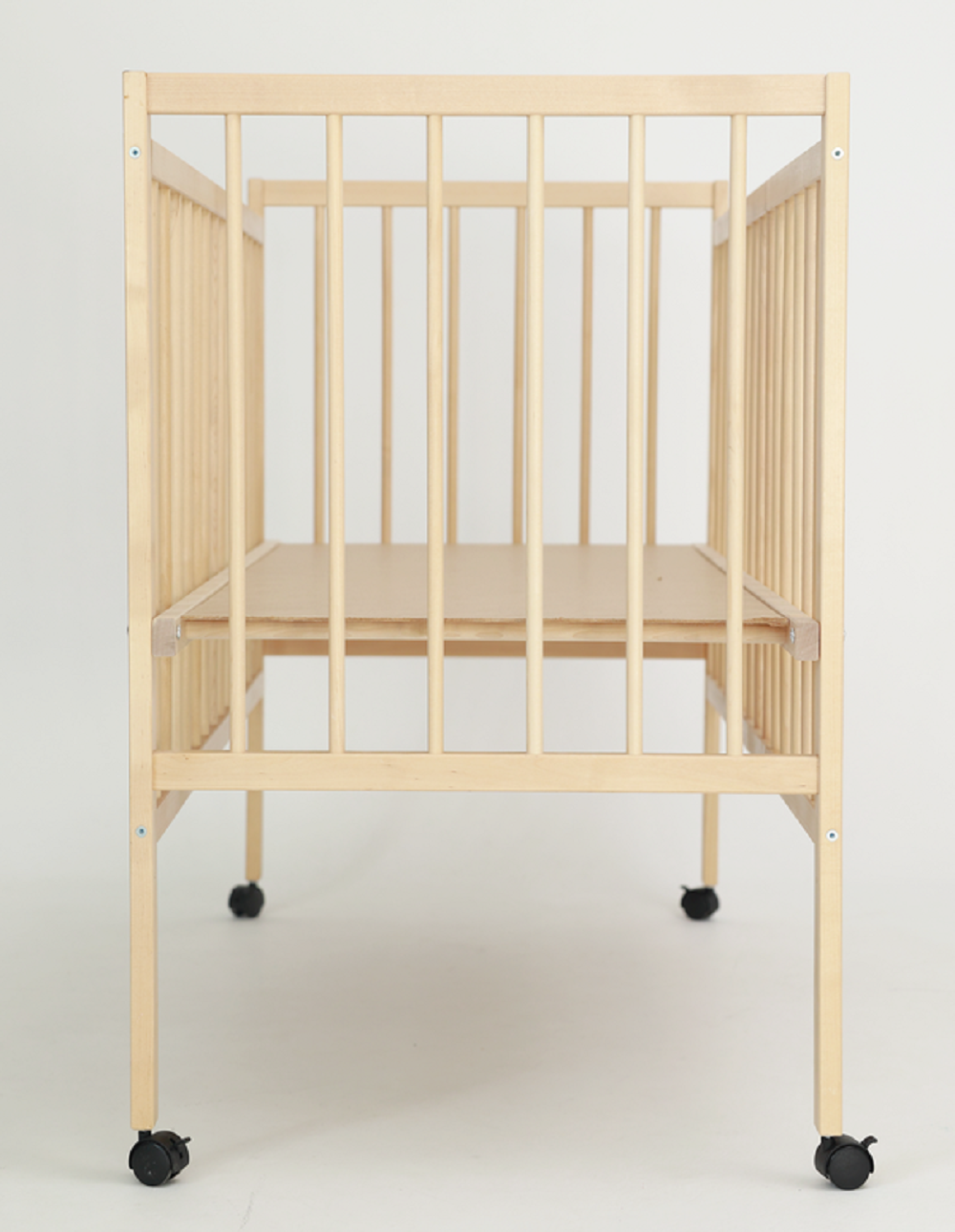 Детская кроватка Wloo Кроватка детская деревянная, без маятника (береза, бежевый) - фото 2