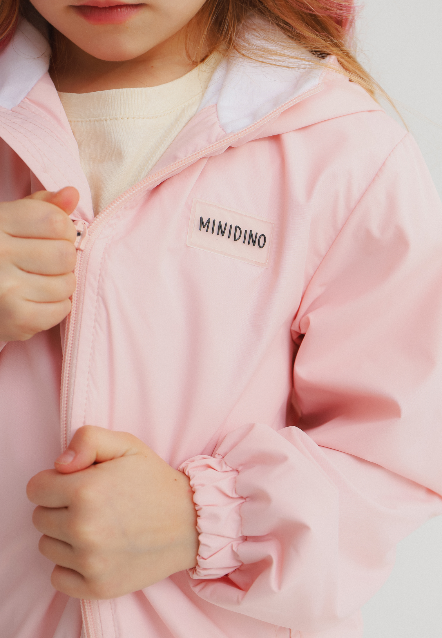 Ветровка MINIDINO G-VO-Krt-007/0Ветровка детская Simple зефир - фото 4