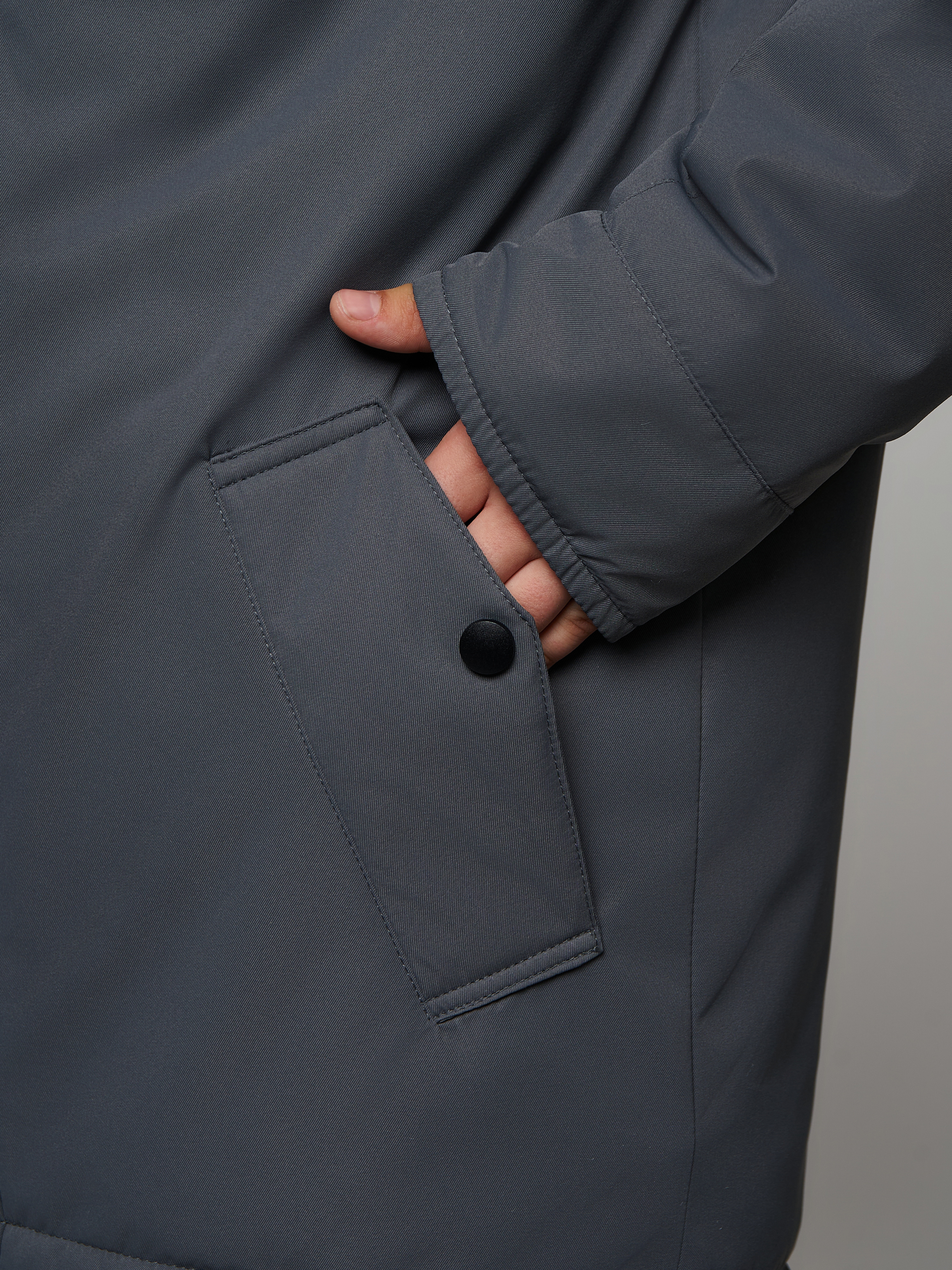 Парка RODOS М-305/серый - фото 12