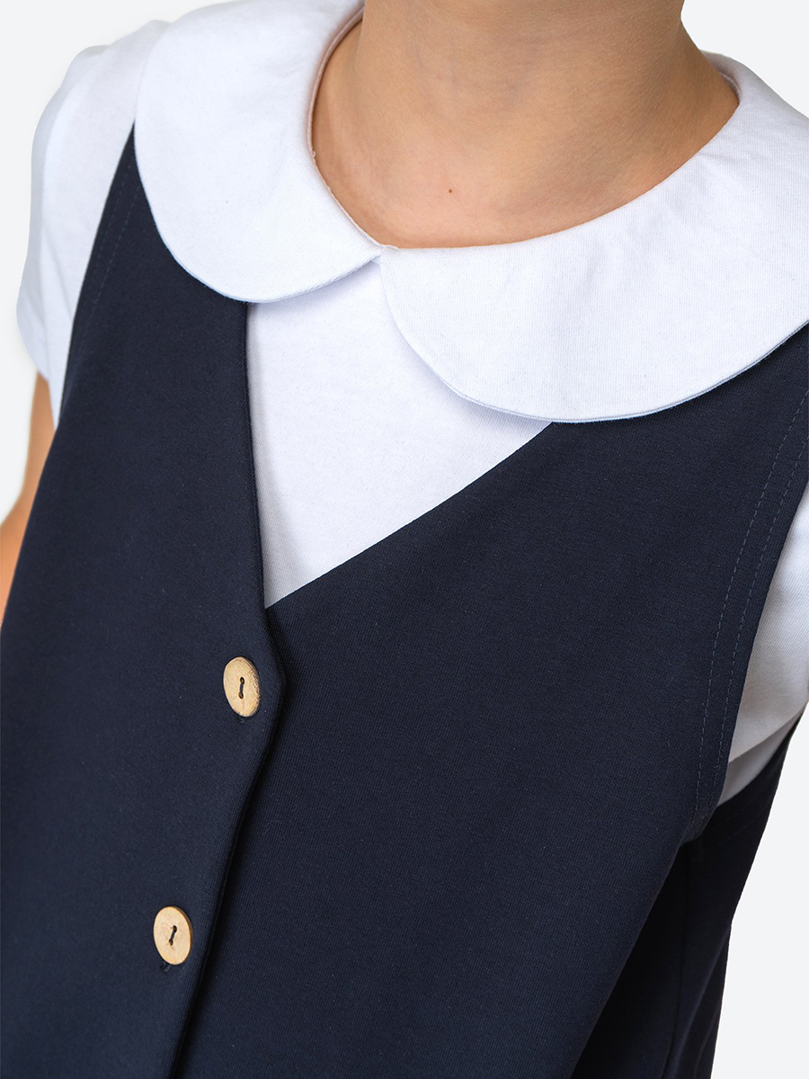 Сарафан HappyFox HF0219SPт.синий - фото 5