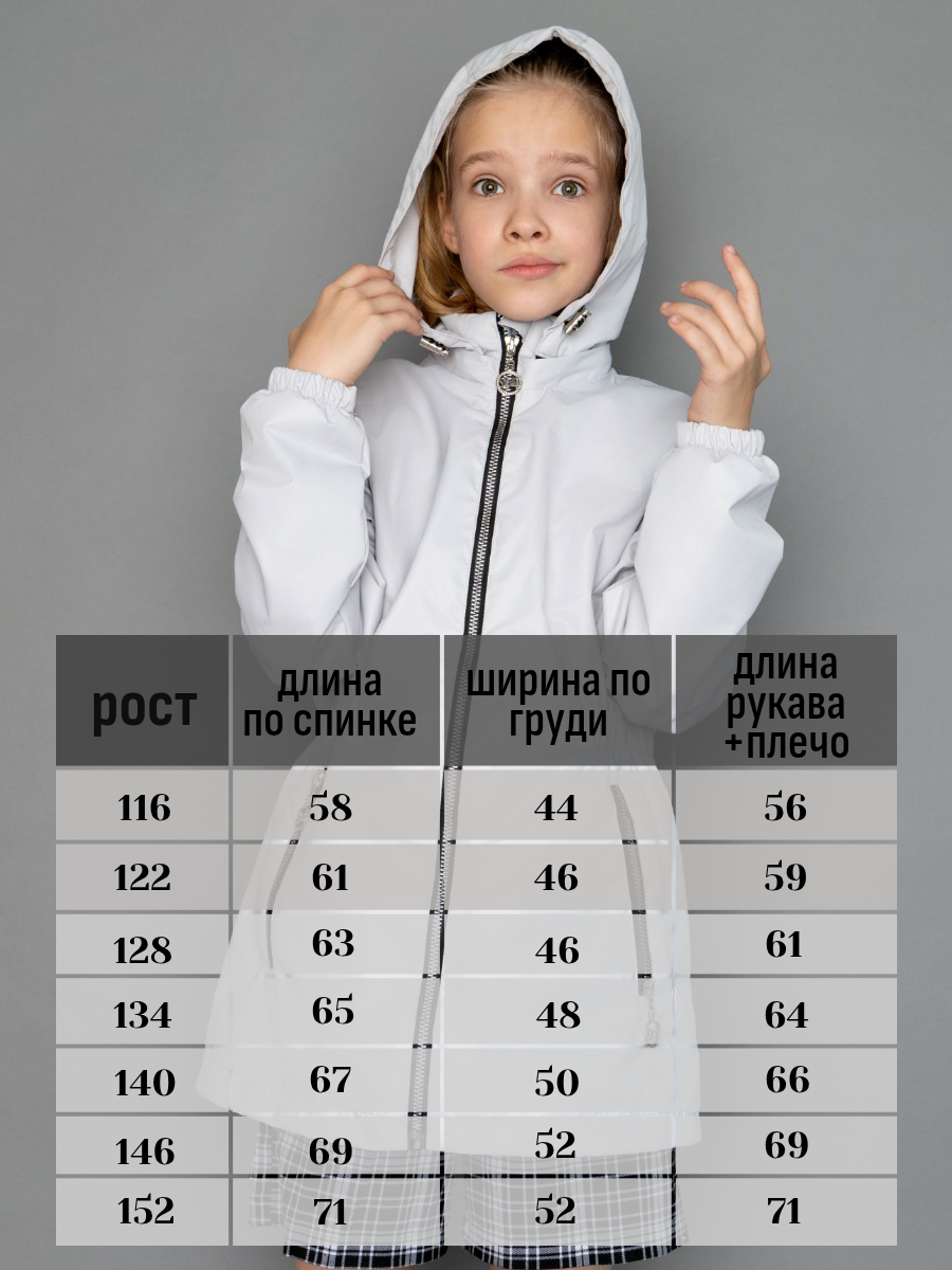 Ветровка Rusland ветровка 09 светло-сер - фото 8