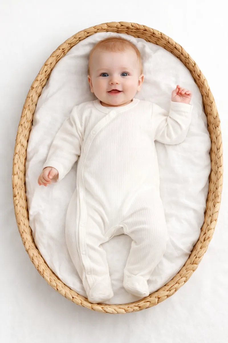 Изображение товара Комбинезон Эскимо 62 для новорожденных хлопок надежный уютный