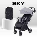 Коляска прогулочная Rant Sky серый