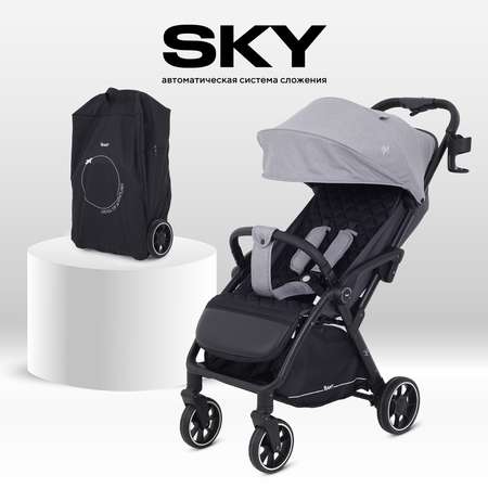Коляска прогулочная Rant Sky серый