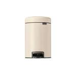 Бак мусорный Brabantia NewIcon с педалью бежевый 3л 149887