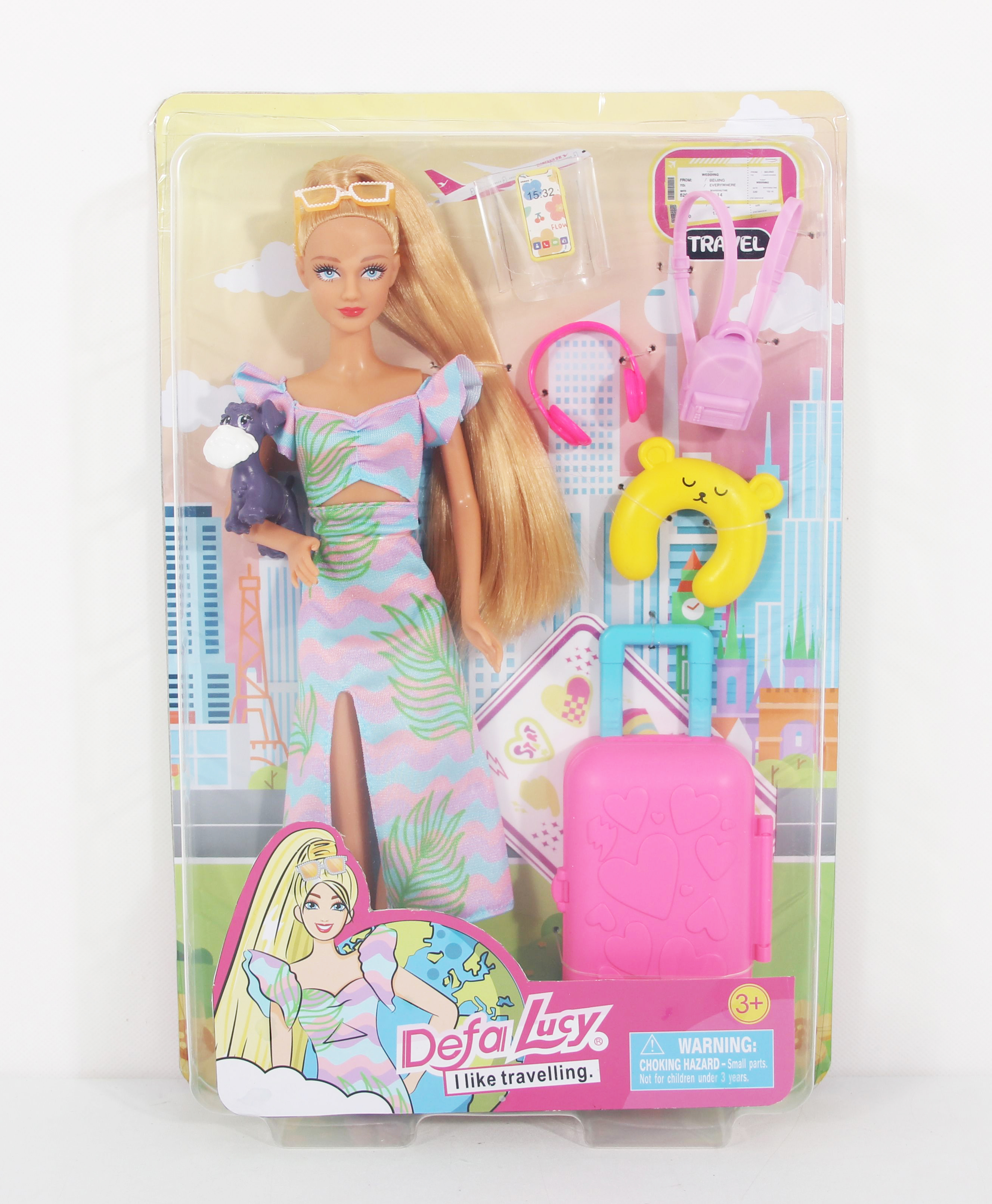 Кукла модельная Defa Lucy высота 29 см 804845 - фото 5