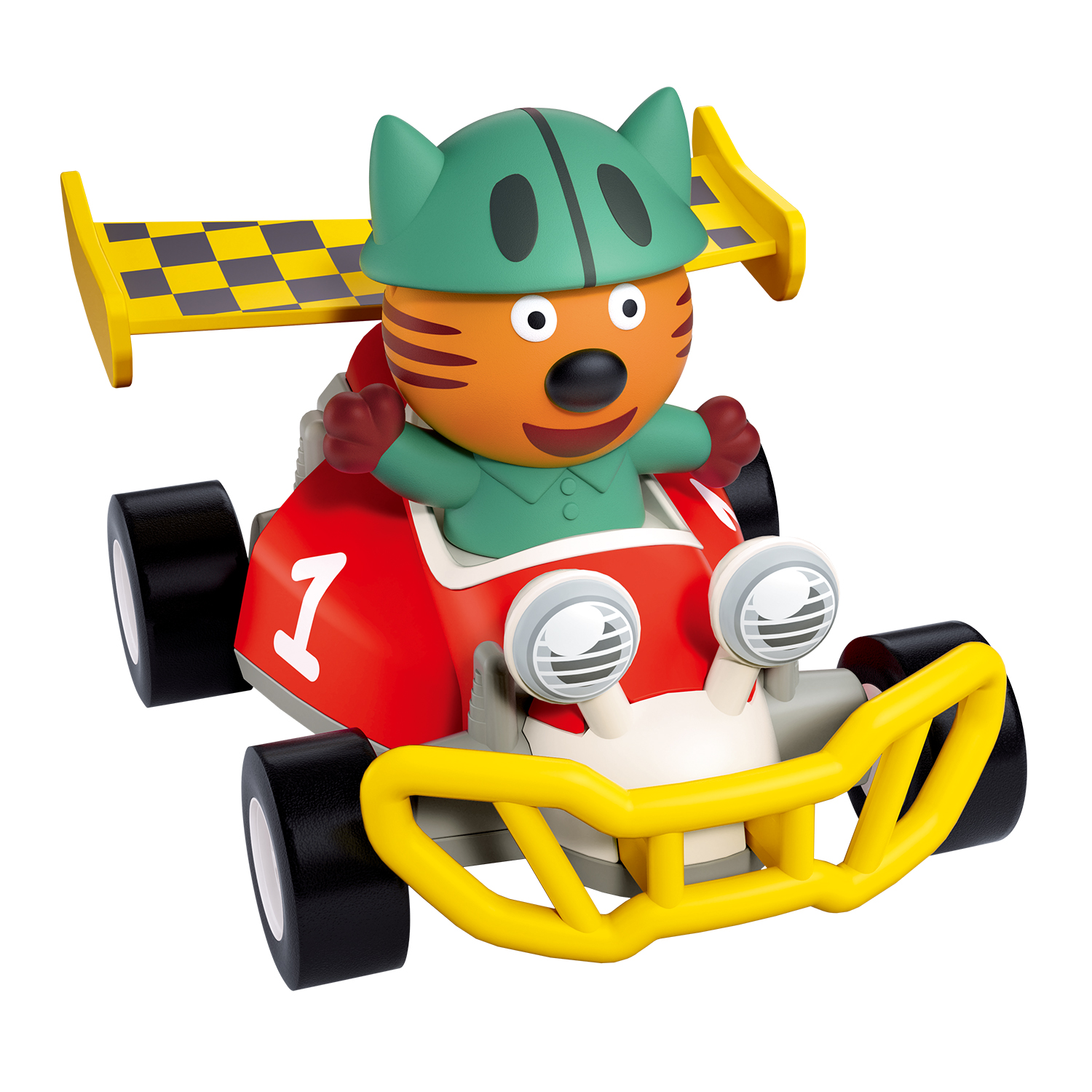 Конструктор SLUBAN Коржик на ракете 7 дет. - фото 1