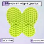 Коврик для ног Ripoma массажный зеленый