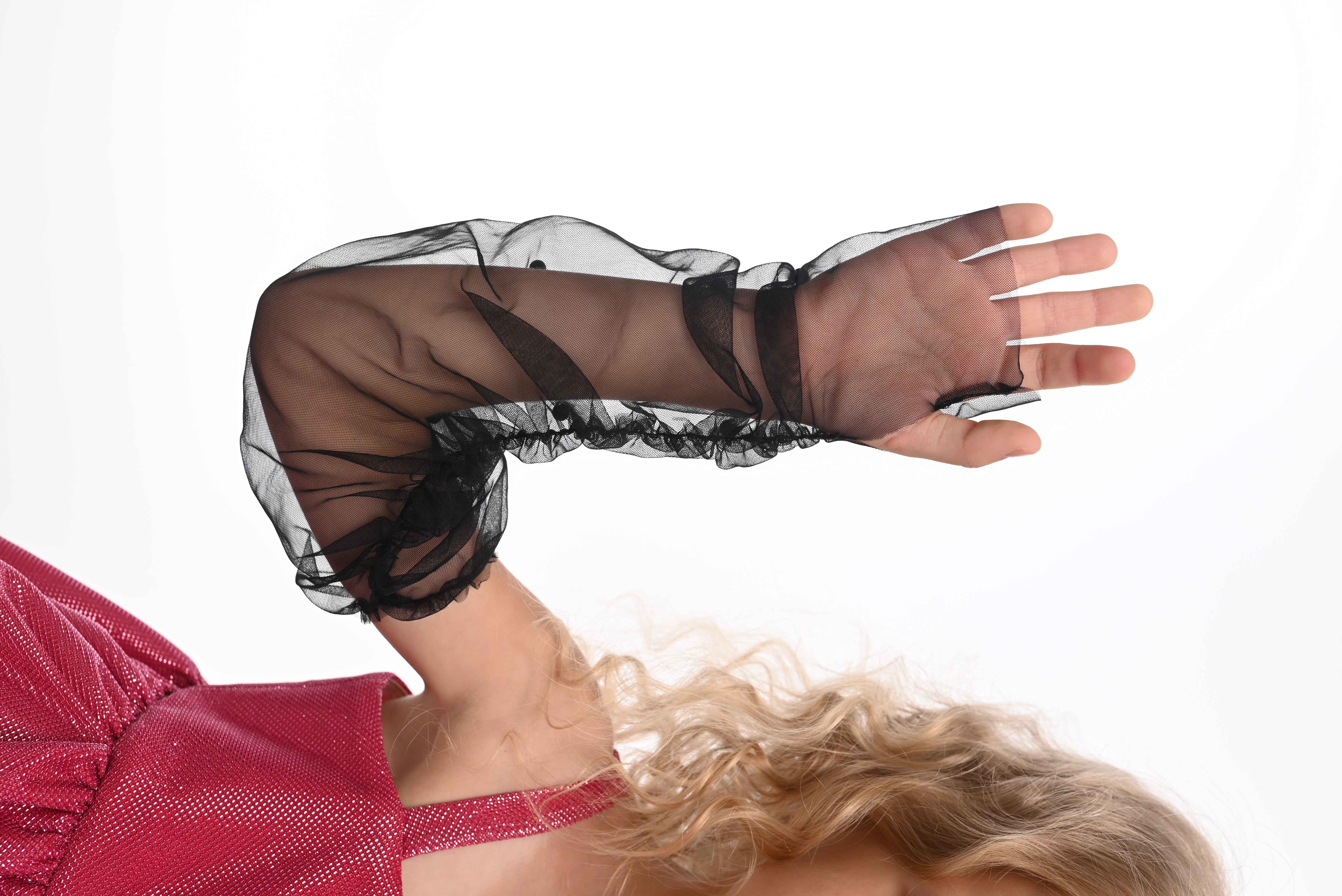 Митенки VasileKiss ЧерныйДетскиеМ - фото 2