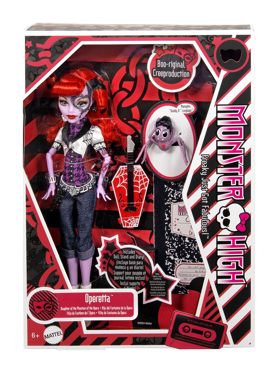Кукла модельная Monster High Оперетта HYV90 - фото 3