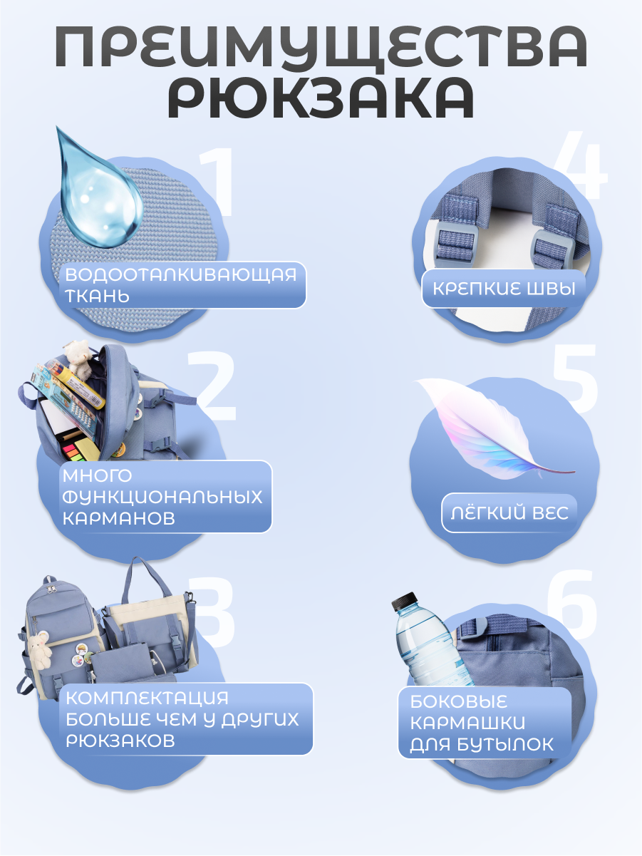 Рюкзак ДОМ ХИТ ДЕТИ - фото 7