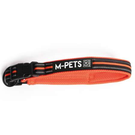 Ошейник для собак M-Pets XL Оранжевый-Черный 10817599