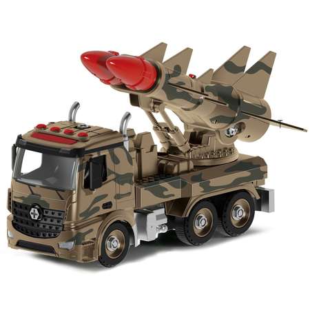 Конструктор Funky Toys Военная машина 2 ракеты сборная игровая модель
