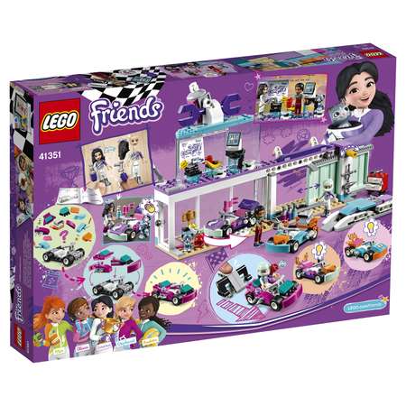 Конструктор LEGO Friends Мастерская тюнинга автомобилей блочный
