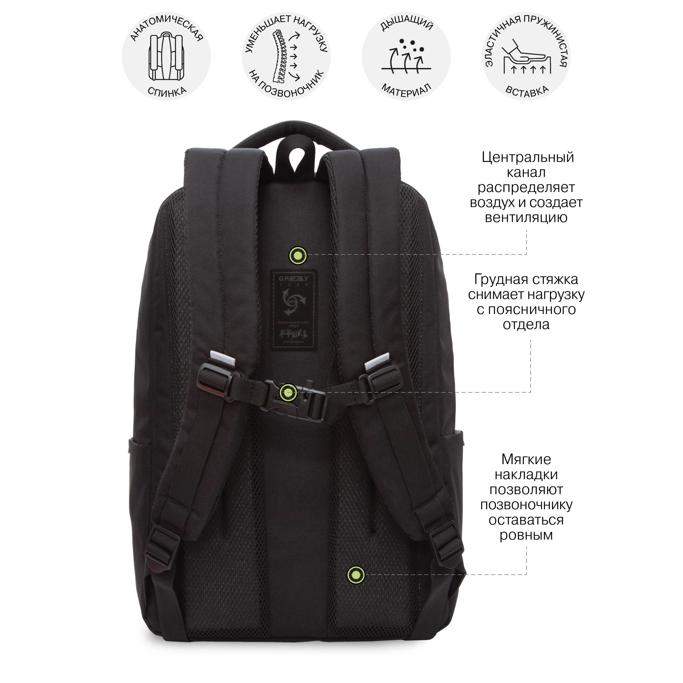 Рюкзак Grizzly для мальчика - фото 8