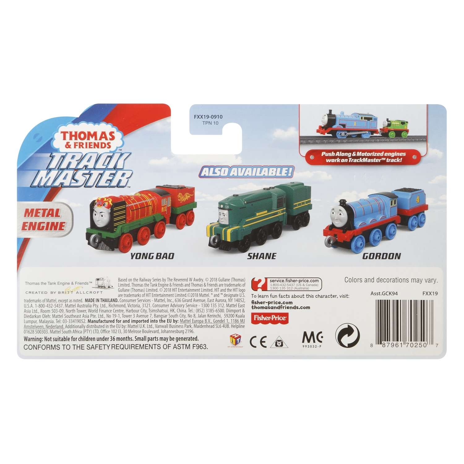 Развивающая железная дорога Thomas and Friends GCK94 - фото 3