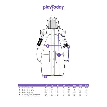 Пальто PlayToday