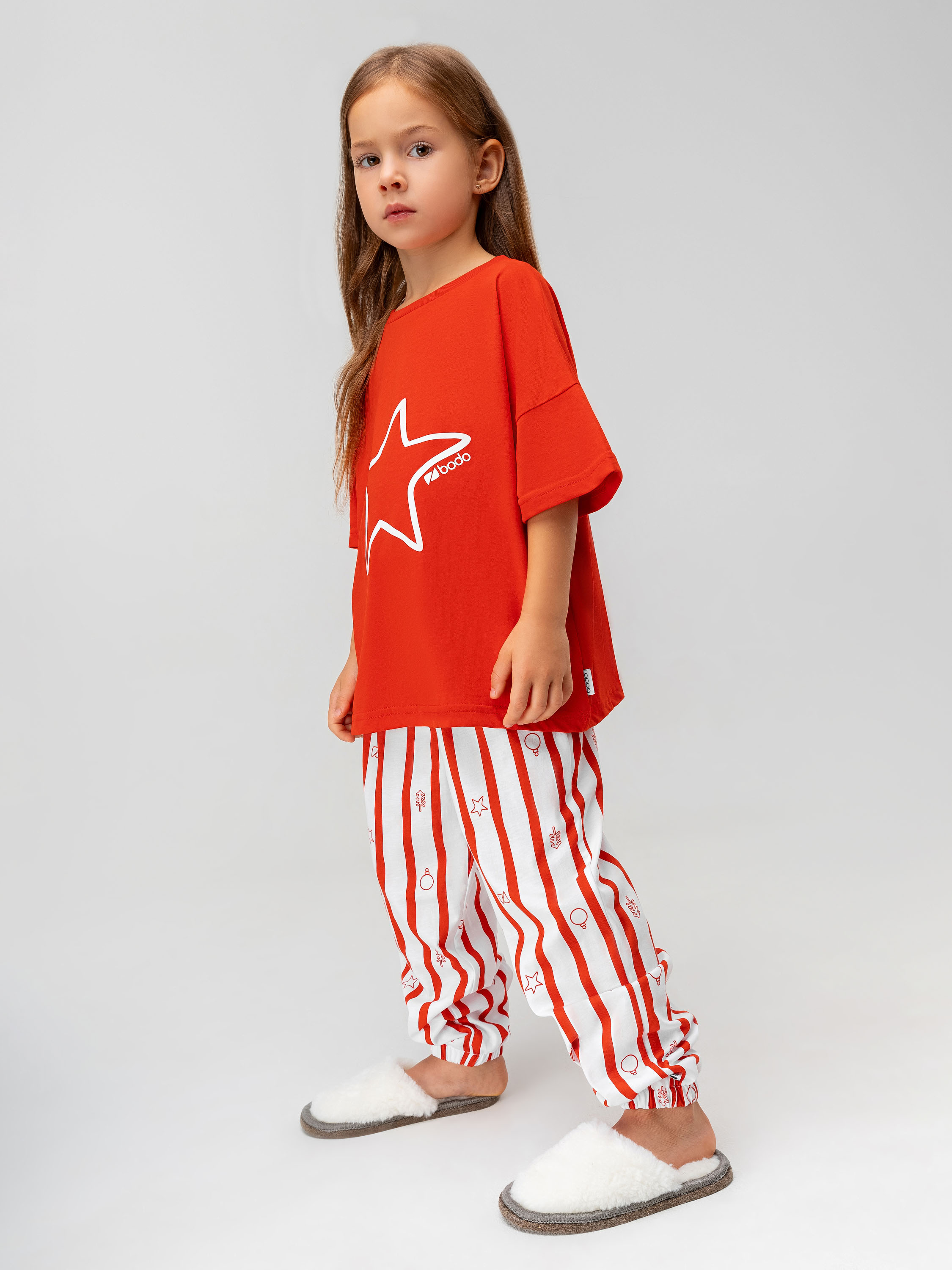 Костюм Bodo 11-642MU_белый (красный) - фото 3