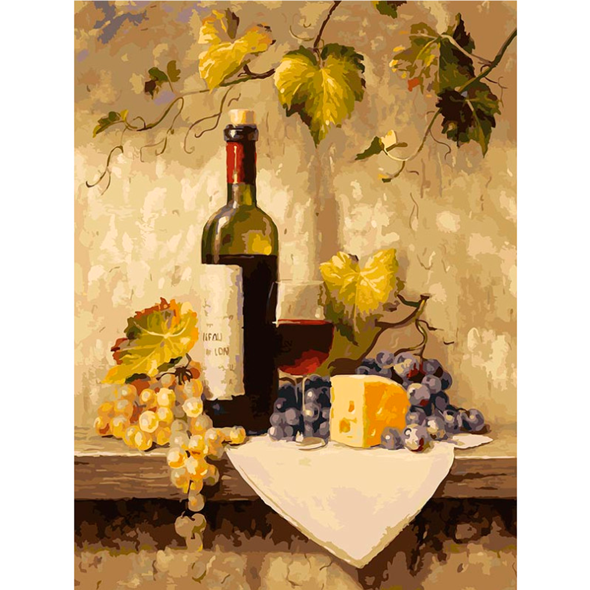 Картина по номерам Белоснежка Натюрморт - фото 1