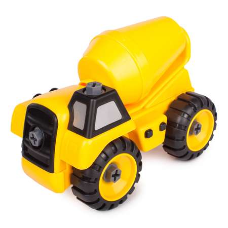 Конструктор Mobicaro Бетономешалка сборная игровая модель
