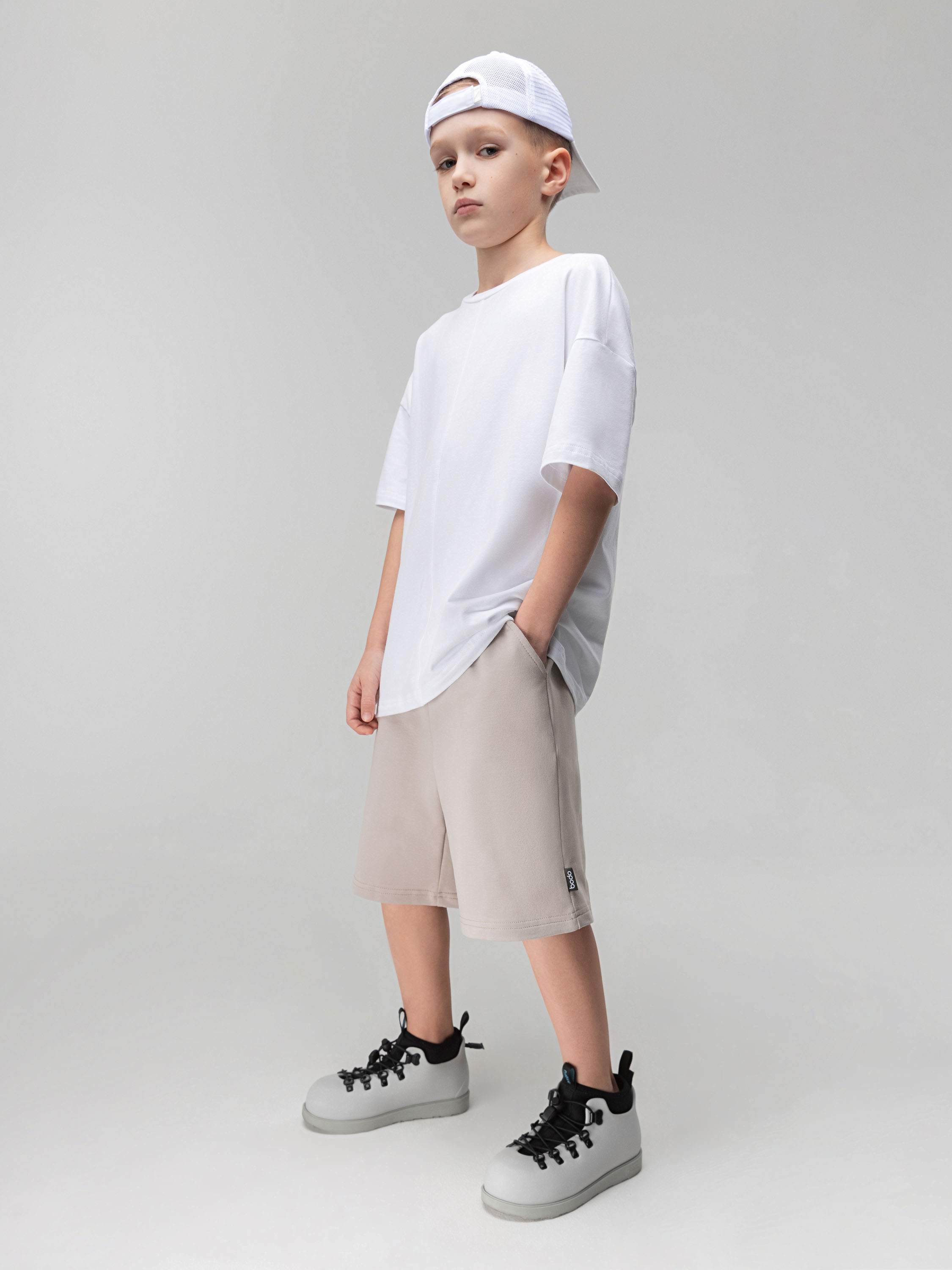 Шорты Bodo 8-88МU_серо-бежевый - фото 3