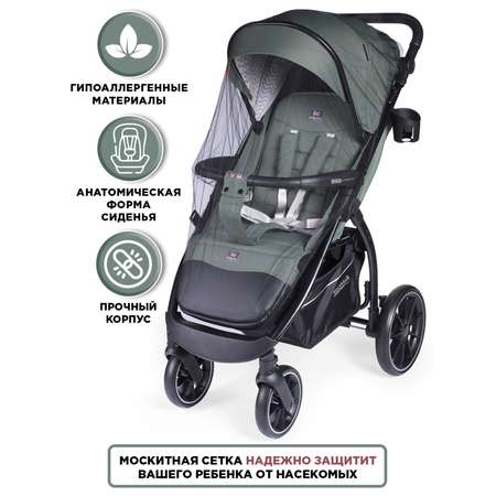 Коляска прогулочная BabyCare Venga Оливковый зеленый