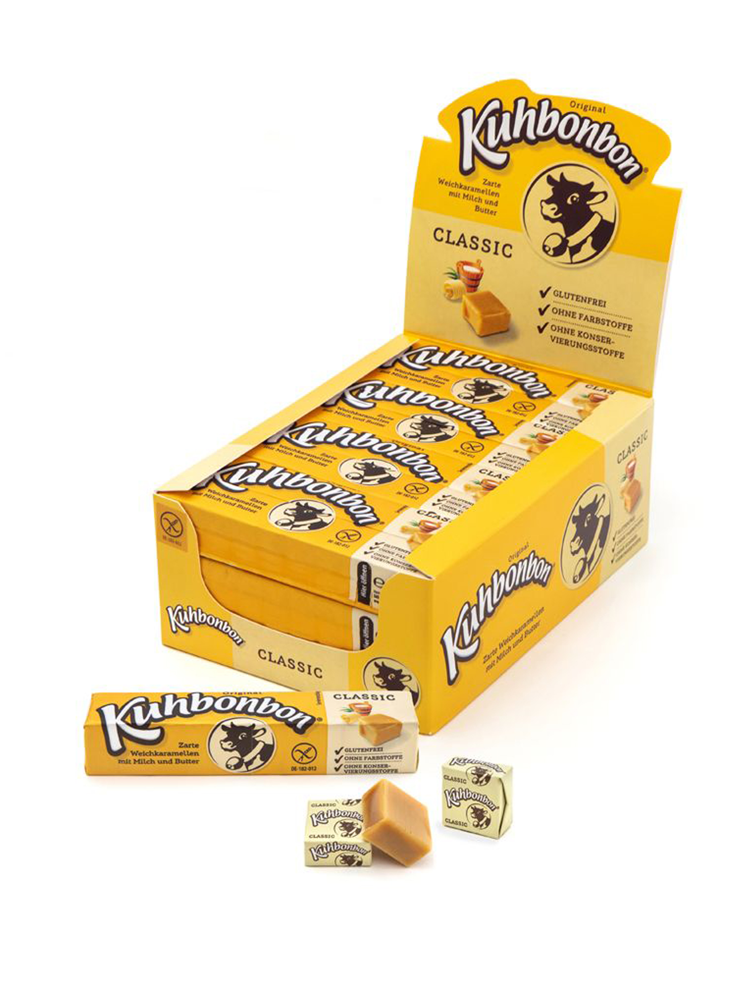 Сливочный ирис Kuhbonbon классический 72г х 24шт - фото 1