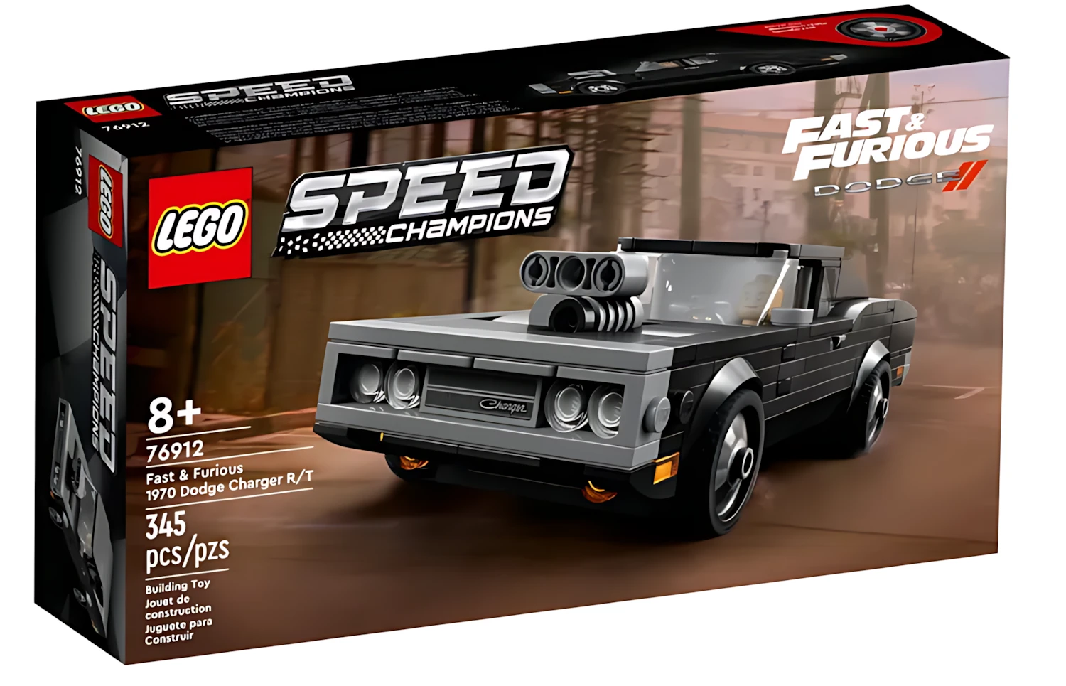 Изображение товара Конструктор LEGO Speed Champions Dodge Charger R/T 1970 (342 детали)