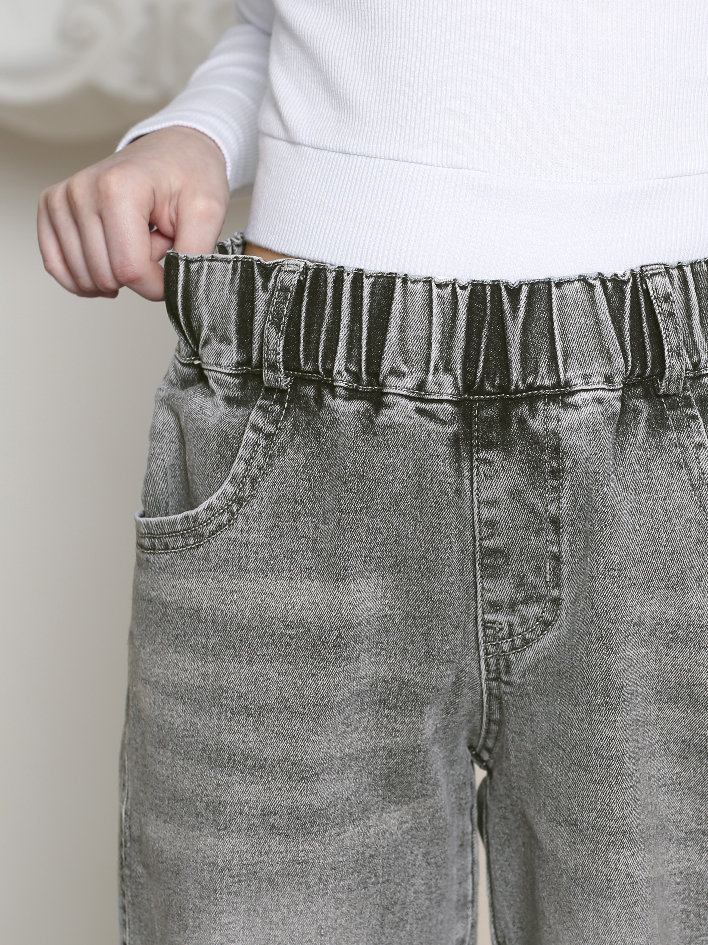 Джинсы-бананы СИНИЙ МИР R3A-IL - фото 11