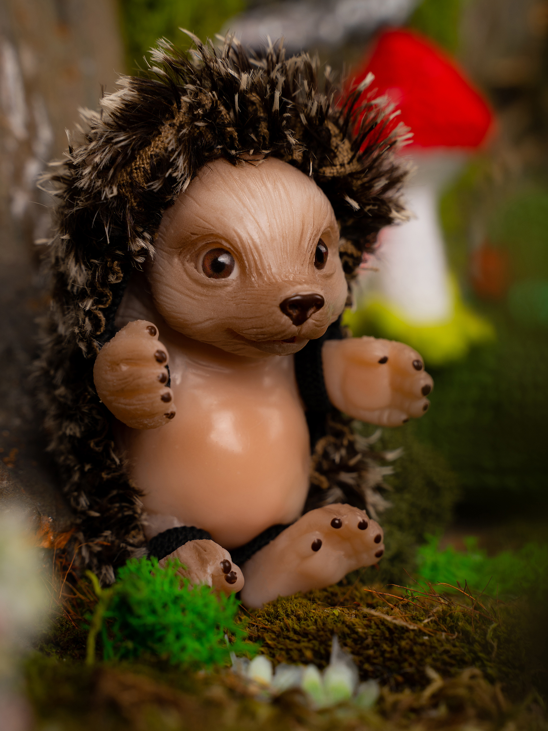 Кукла мини Magic Manufactory Magic Forest Ёж высота 7,5 см 4631169973100 - фото 28