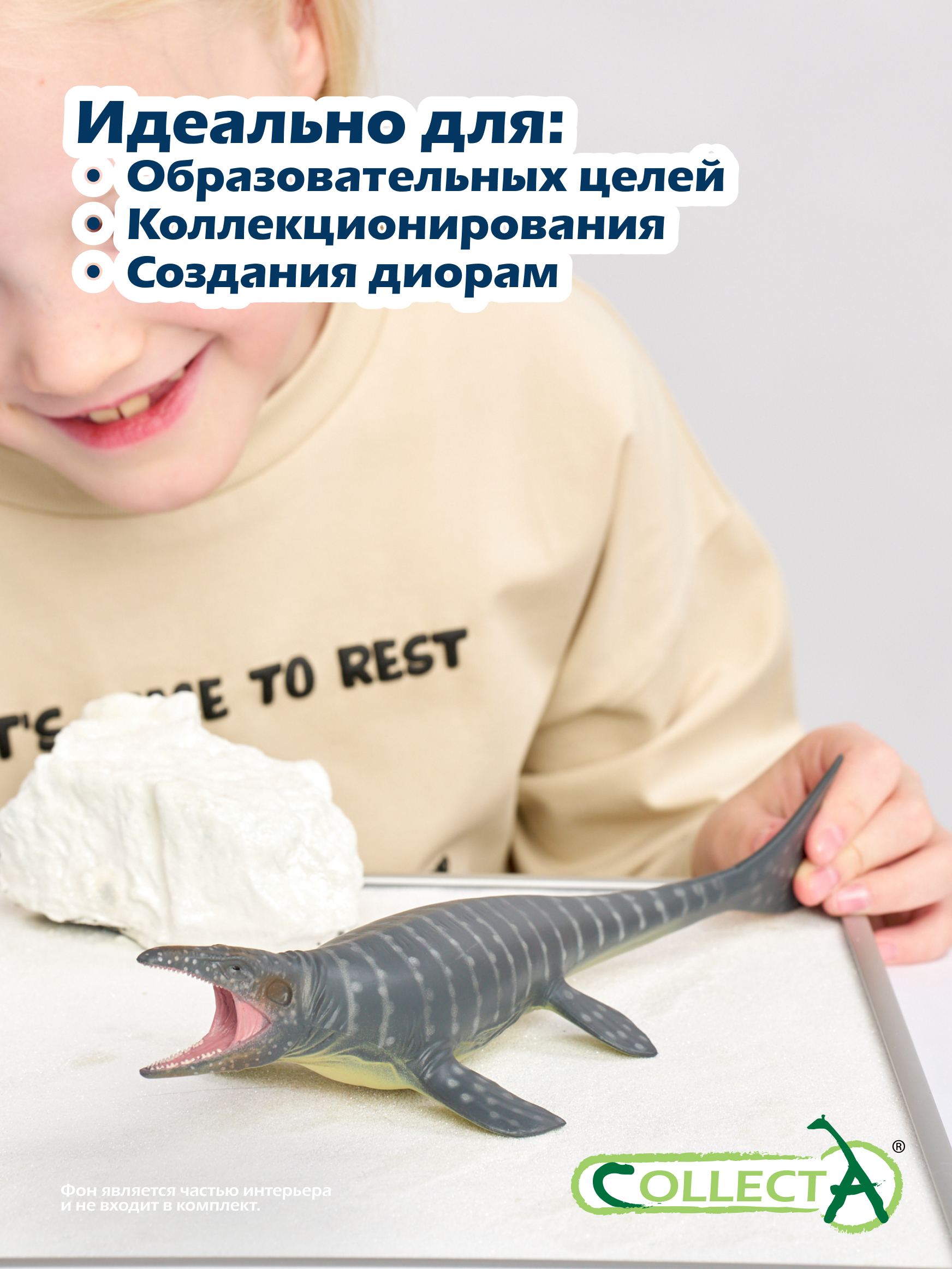 Фигурка Collecta Мозазавр фигурка динозавра - фото 6