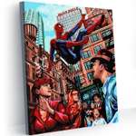 Картина по номерам Marvel