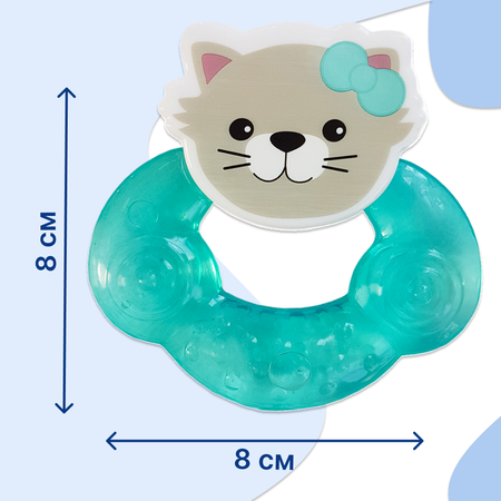 Прорезыватель Uviton Dotty cat в ассортименте