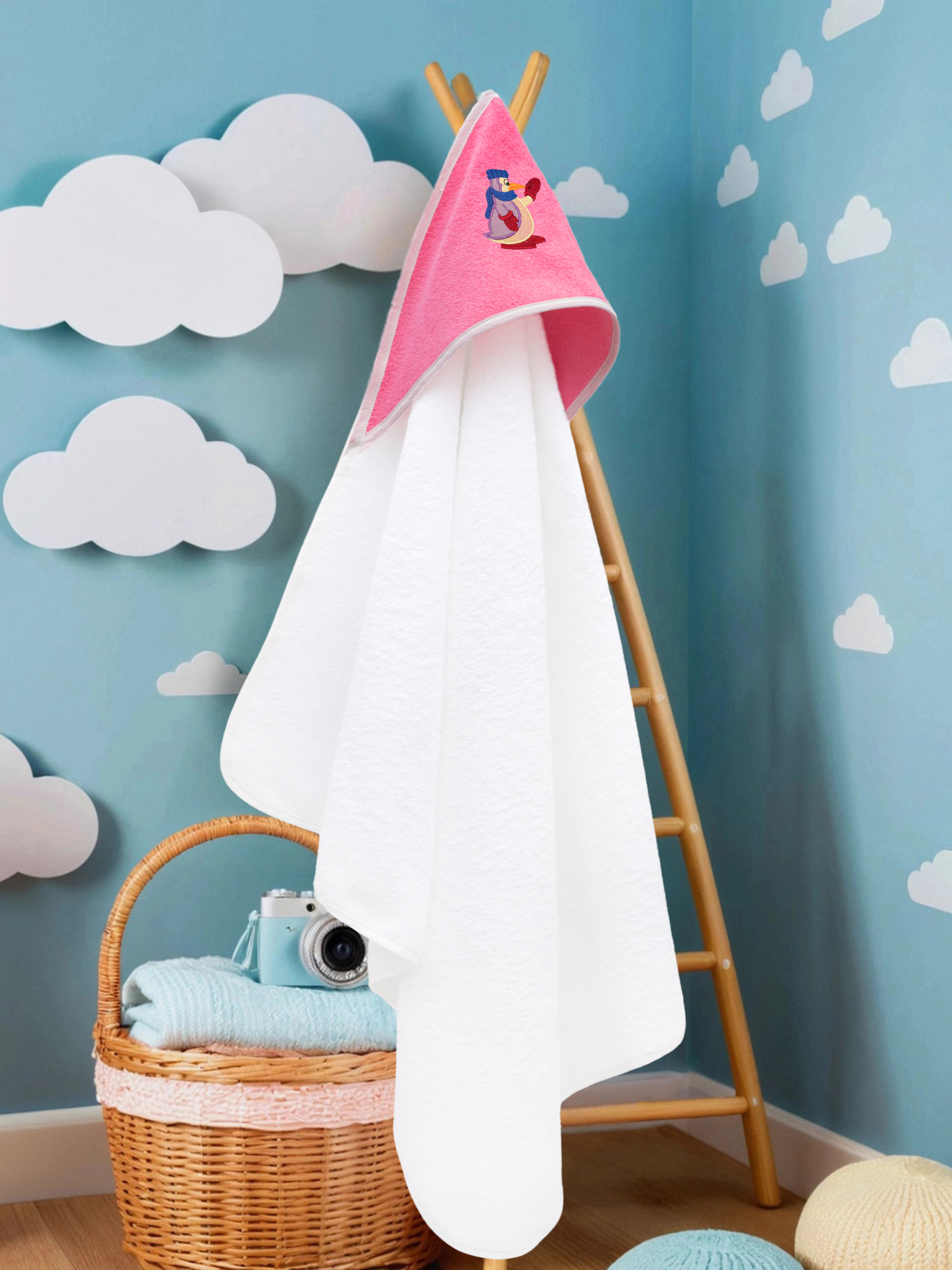 Полотенце уголок Wellness Малыш-00/73_П 80 x 100 см 1 шт. - фото 1