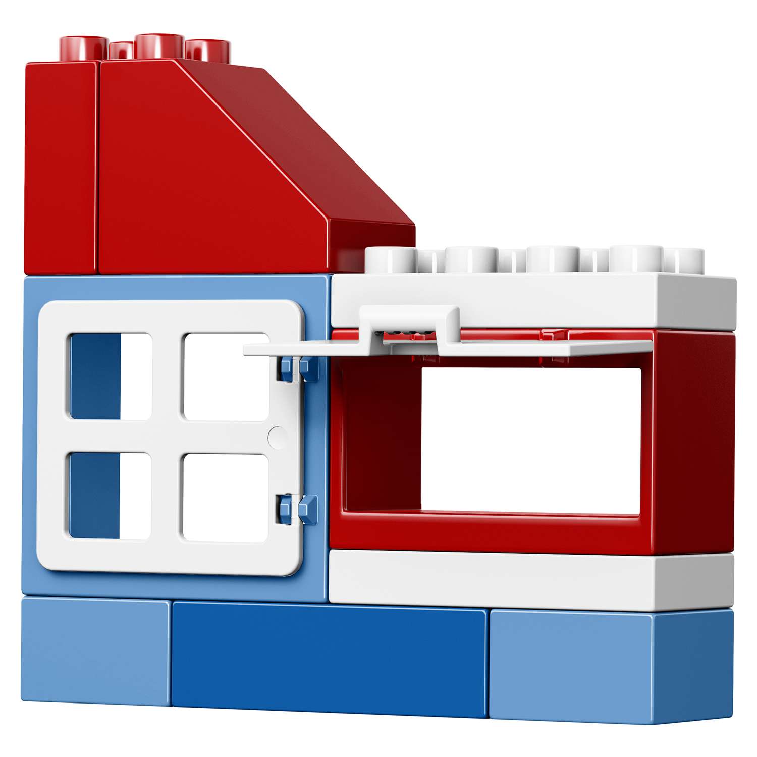 Конструктор LEGO DUPLO Пожарный грузовик блочный - фото 8
