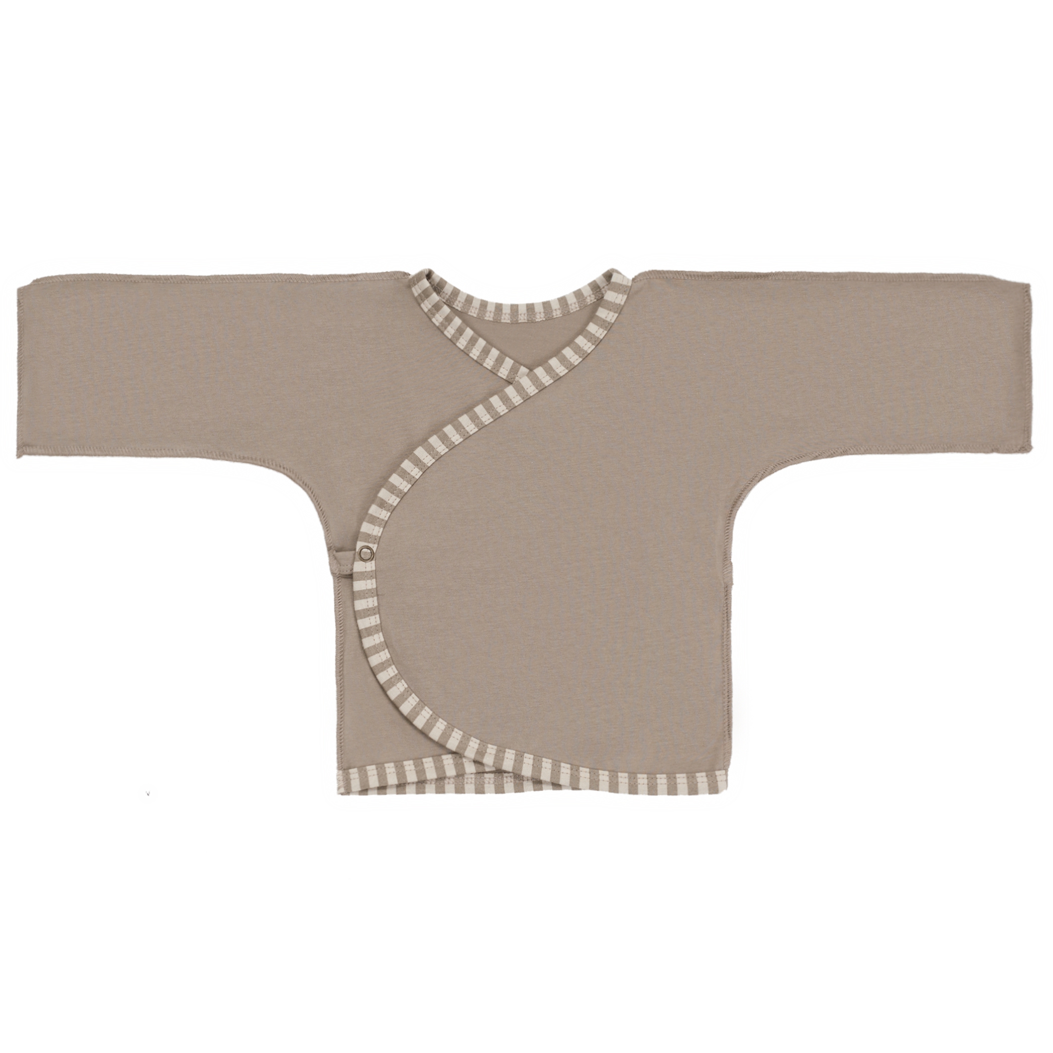 Распашонка 3 шт Фабрика Бамбук MU011014KNR/117MU/Шоколад_полоски - фото 5